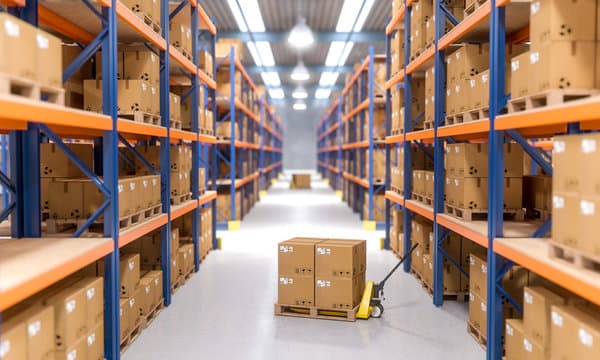 Worker in Warehouse